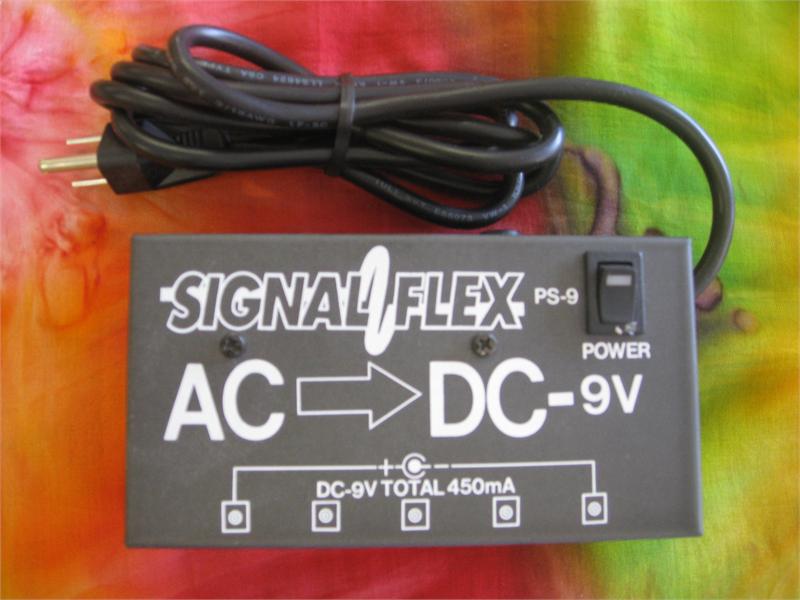 9 volt pedal power supply Signal Flex PS-9 5 Pedal 9-Volt Power Supply – HarborMusic