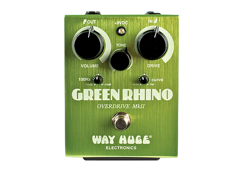 Way Huge Electronics Green Rhino MkII Overdrive Guitar Effects Pedal