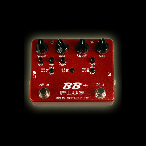 Xotic BB+ Plus Overdrive / Boost Pedal