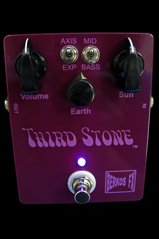 Berkos FX Third Stone Fuzz (NEW 2017 VERSION with Bass/Mid Boost Switch)