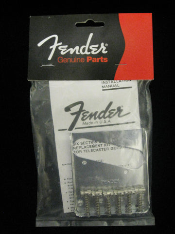 Fender Vintage Six Saddle Telecaster Bridge Chrome