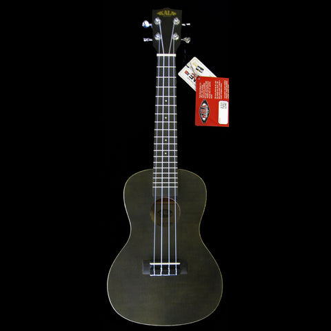 Kala KA-CEMBK Concert Ukulele Transparent Black Satin