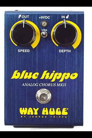 Way Huge WHE601 Blue Hippo Analog Chorus Limited Edition Pedal 2015