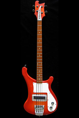 Rickenbacker 4000 1979 Fireglo Electric Bass Guitar w/ Gator Hardshell Case Rare Vintage