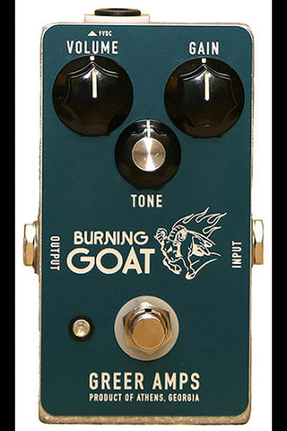 Greer Amps Burning Goat 2015 Overdrive Pedal AUTHORIZED Dealer