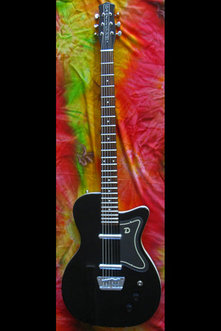 Danelectro '56 Baritone Electric Guitar Black (AUTHORIZED DEALER) 2015