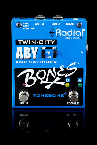 Radial Bones Twin City ABY Amp Switcher