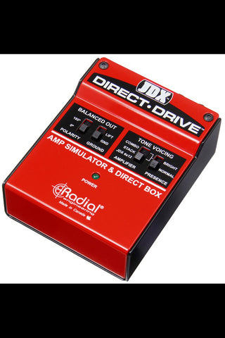 Radial Direct-Drive Amp Emulator Simulator/Direct Box