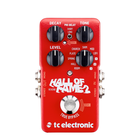 TC ELECTRONIC Hall of Fame 2 Reverb Pedal