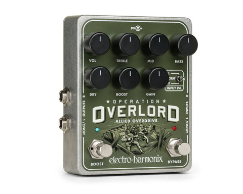 Electro-Harmonix Operation Overlord Allied Overdrive Pedal